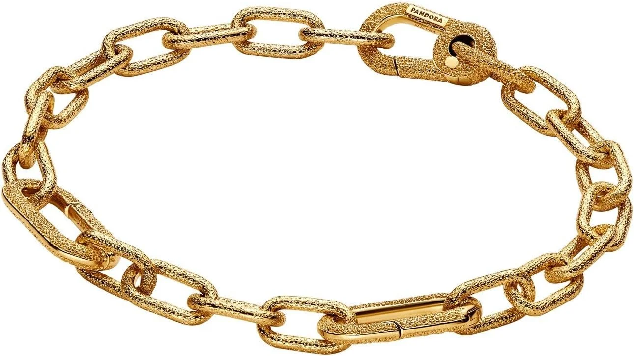 دستبند زنانه پاندورا مدل 563829C00 طلایی مات