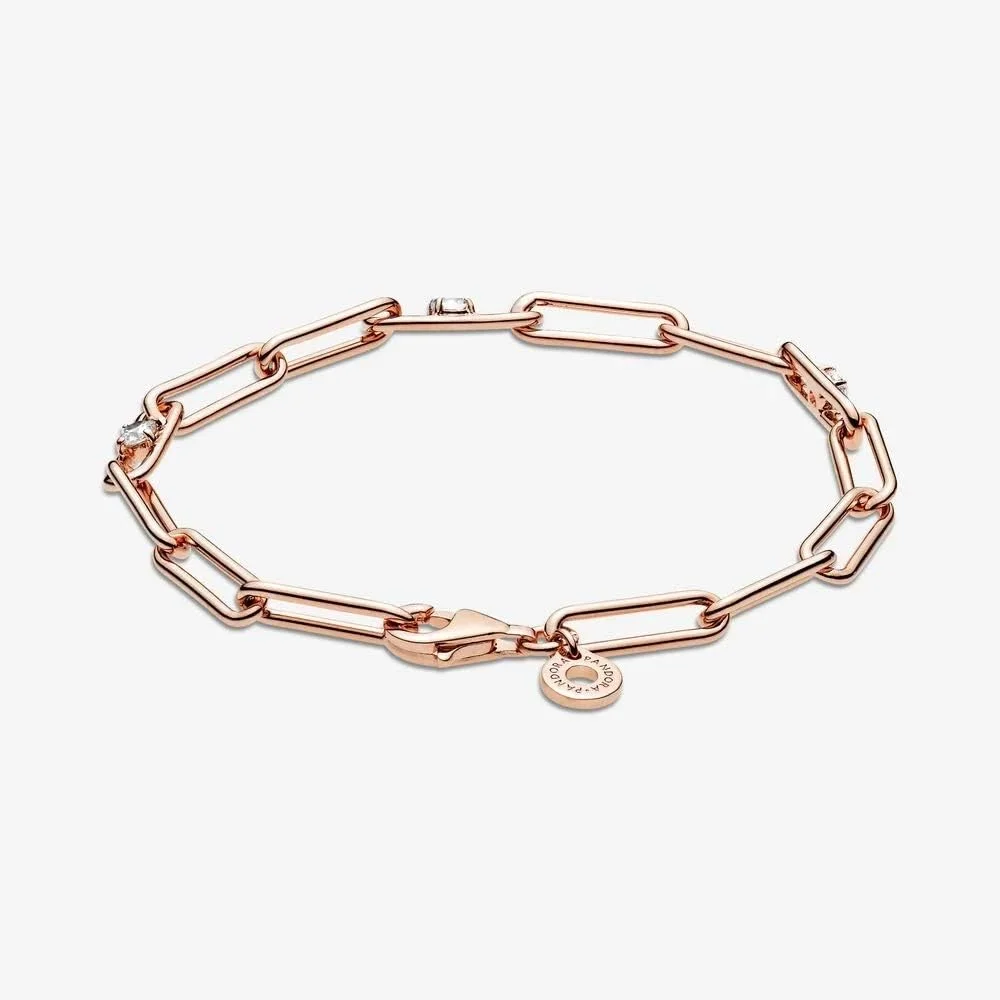 دستبند زنجیری و نگین دار پاندورا