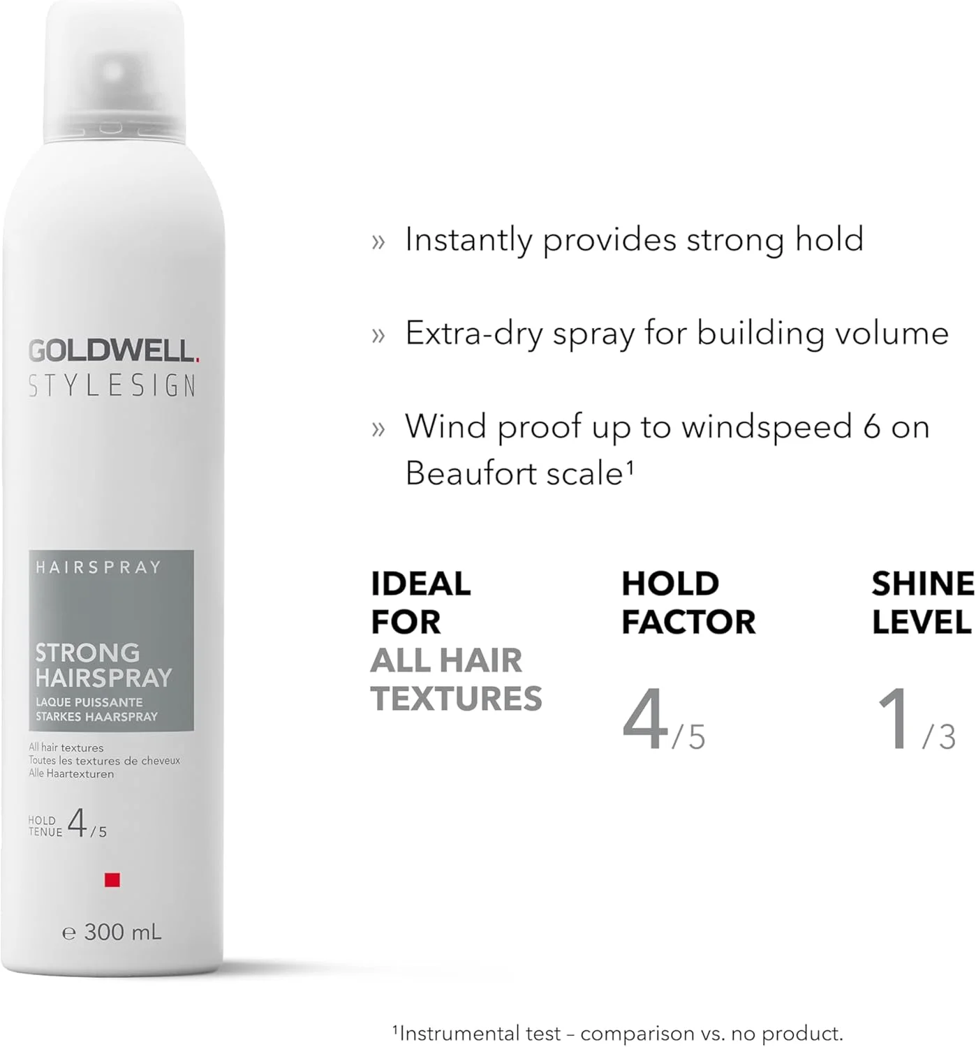 اسپری موی قوی گلدول StyleSign، نگهدارنده قوی، مقاوم در برابر رطوبت و وز، 300 میلی لیتر اسپری موی قوی گلدول StyleSign، نگهدارنده قوی، مقاوم در برابر رطوبت و وز، 300 میلی لیتر