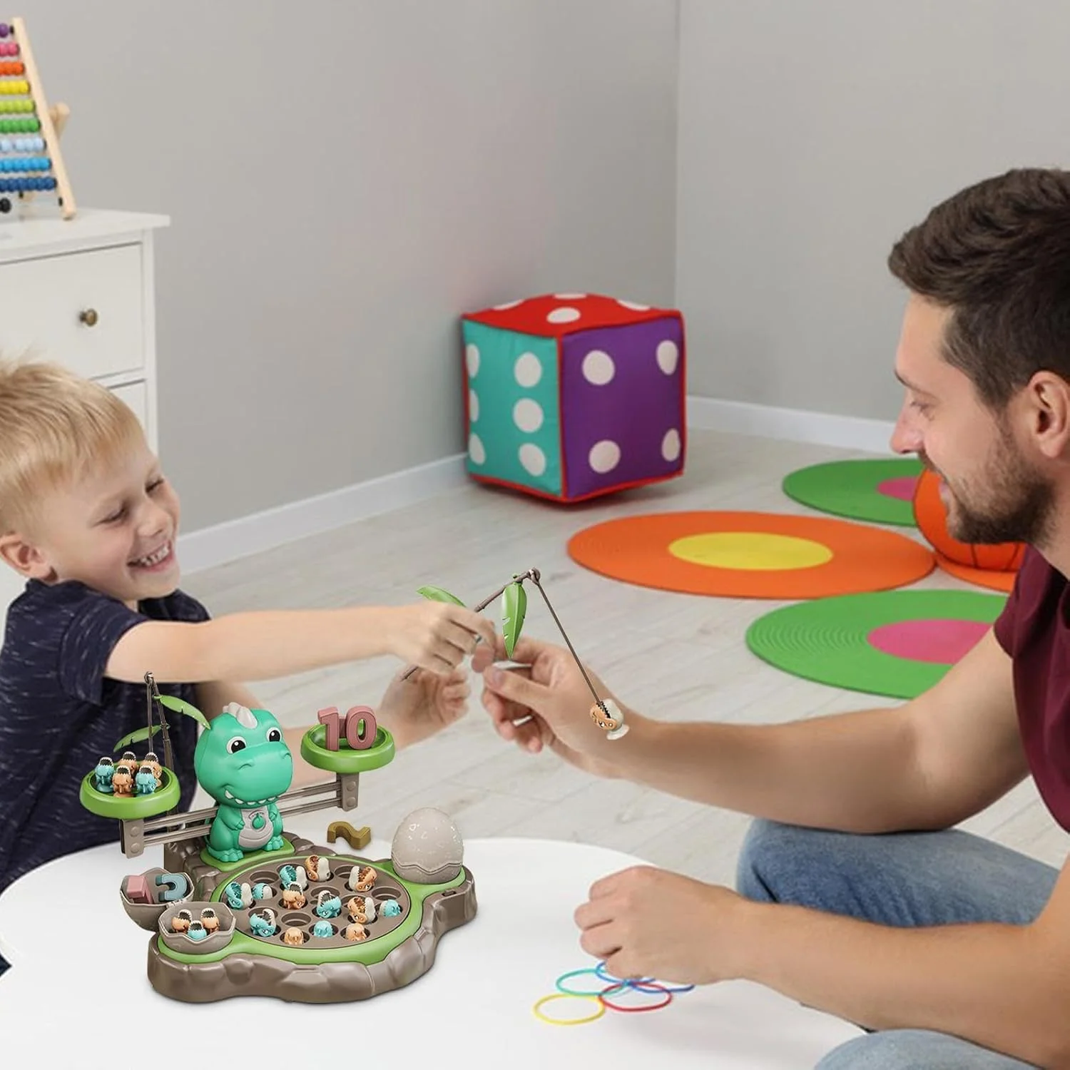 بازی ماهیگیری مغناطیسی، بازی های ماهیگیری مغناطیسی موزیکال، اسباب بازی های سرگرم کننده و آموزشی برای کودکان نوپا و بچه ها، بازی ماهیگیری مغناطیسی موزیکال سرگرم کننده، بازی های تخته ای ماهیگیری آموزشی برای کودکان