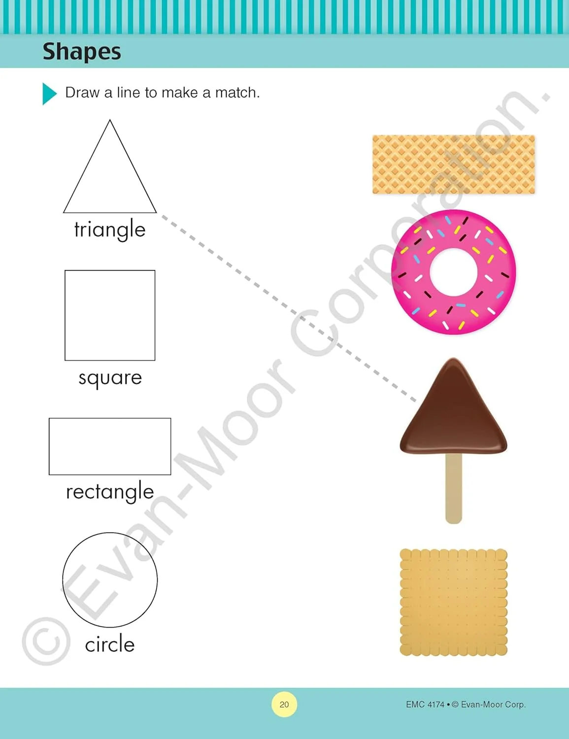 کتاب کار مهارت های ریاضی، آمادگی: آموزش در خانه، شمارش، اشکال، نمودارها، پول، جمع، تفریق