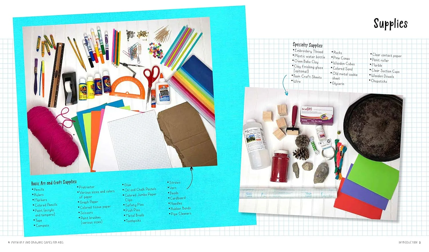 بازی‌های هنری ریاضی و طراحی برای کودکان: بیش از 40 پروژه هنری سرگرم‌کننده برای تقویت مهارت‌های ریاضی