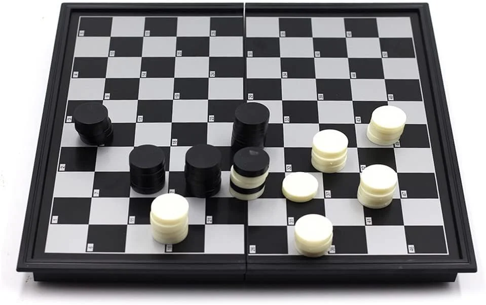 مجموعه بازی تخته‌ای دوز MARGOUN، مسافرتی مغناطیسی با تخته تاشو، اسباب‌بازی آموزشی خانوادگی برای کودکان و بزرگسالان، مدل 3800c