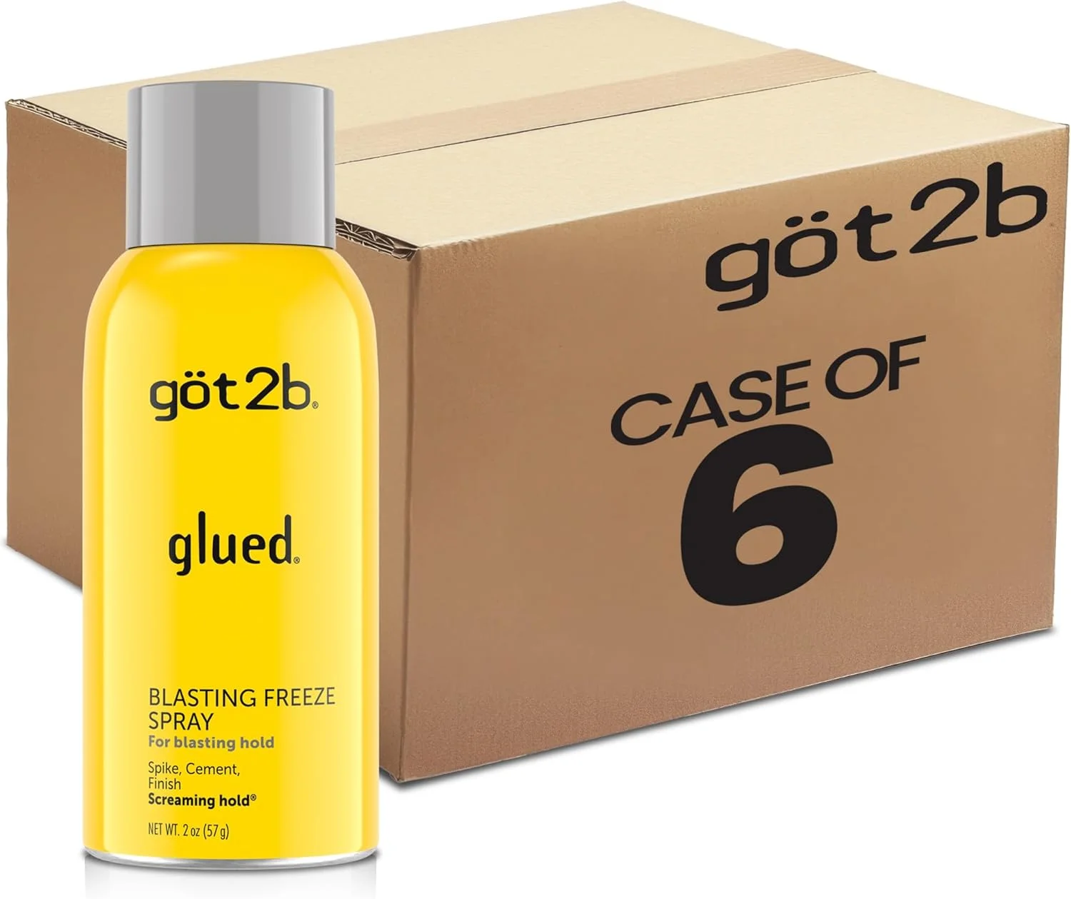 اسپری حالت دهنده مو گات تو بی مدل Blasting Freeze حجم 57 گرم (بسته 3 عددی)