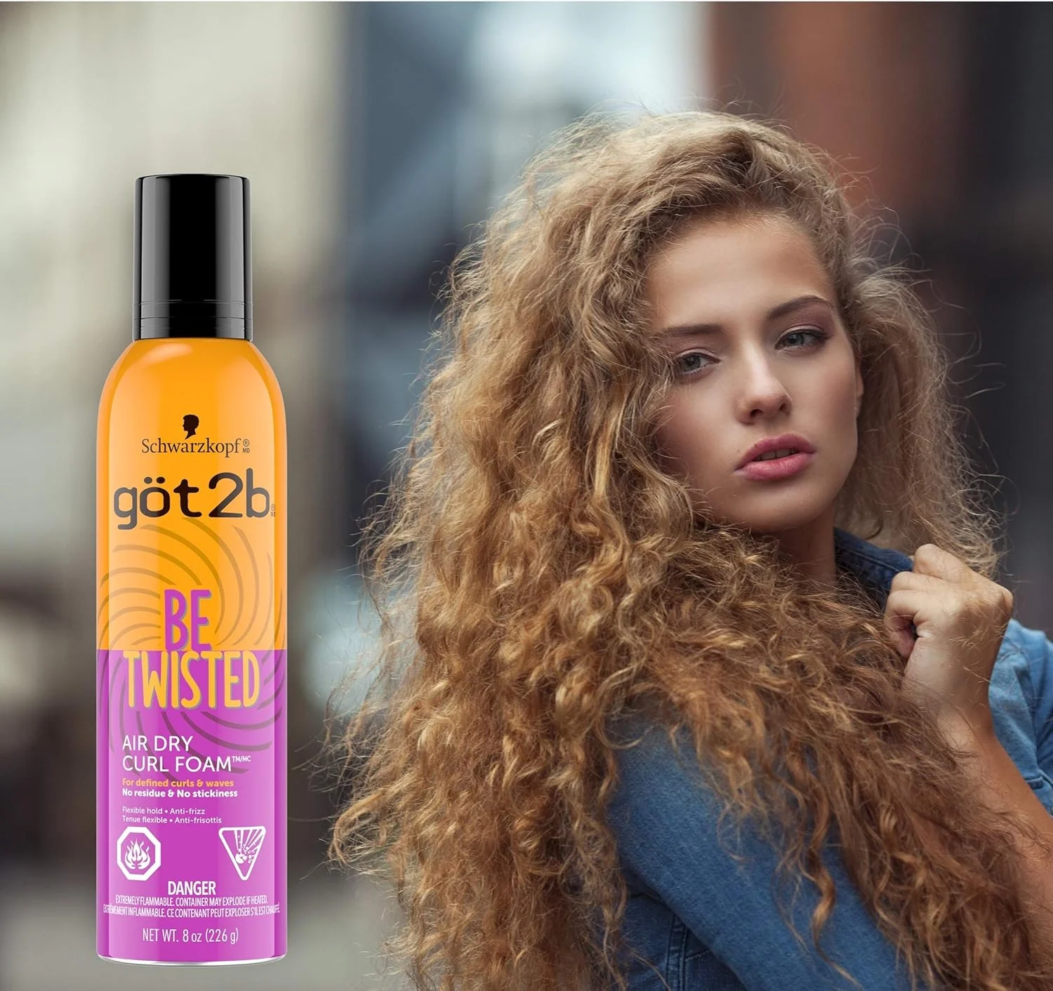 موس حالت دهنده موی فر Got2b Be Twisted، حجم 226 گرم موس حالت دهنده موی فر Got2b Be Twisted، حجم 226 گرم