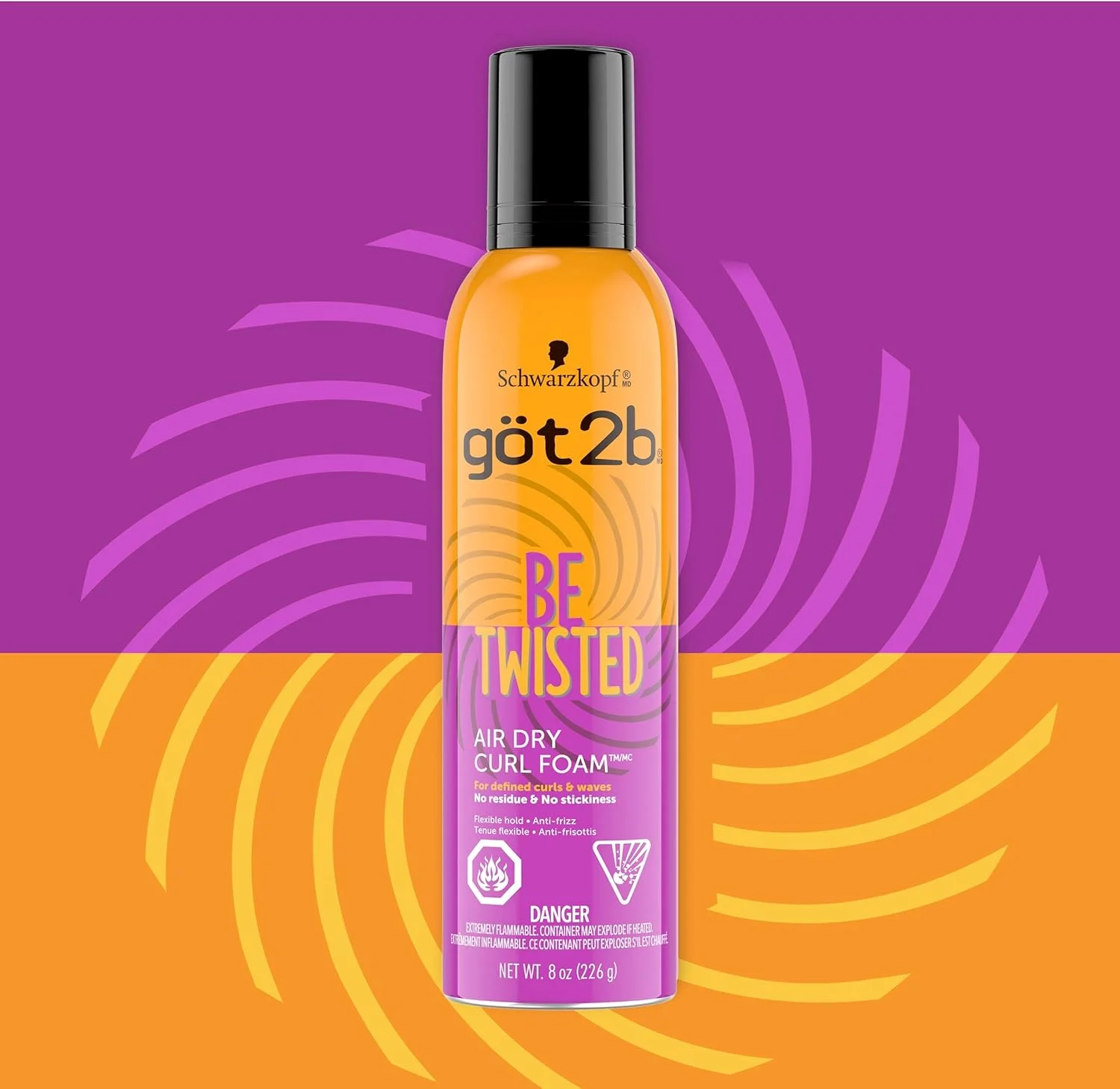 موس حالت دهنده موی فر Got2b Be Twisted، حجم 226 گرم موس حالت دهنده موی فر Got2b Be Twisted، حجم 226 گرم