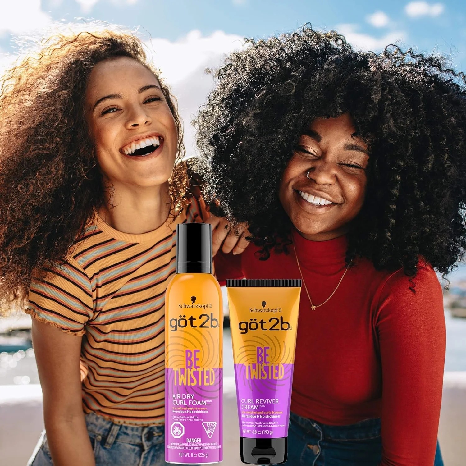 موس حالت دهنده موی فر Got2b Be Twisted، حجم 226 گرم موس حالت دهنده موی فر Got2b Be Twisted، حجم 226 گرم