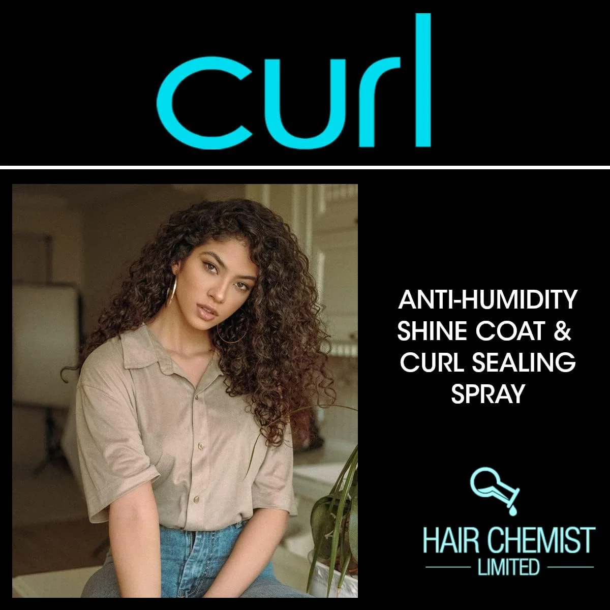 اسپری محافظ و براق کننده مو فِر Hair Chemist CURL، ضد رطوبت، 236 میلی لیتر اسپری محافظ و براق کننده مو فِر Hair Chemist CURL، ضد رطوبت، 236 میلی لیتر