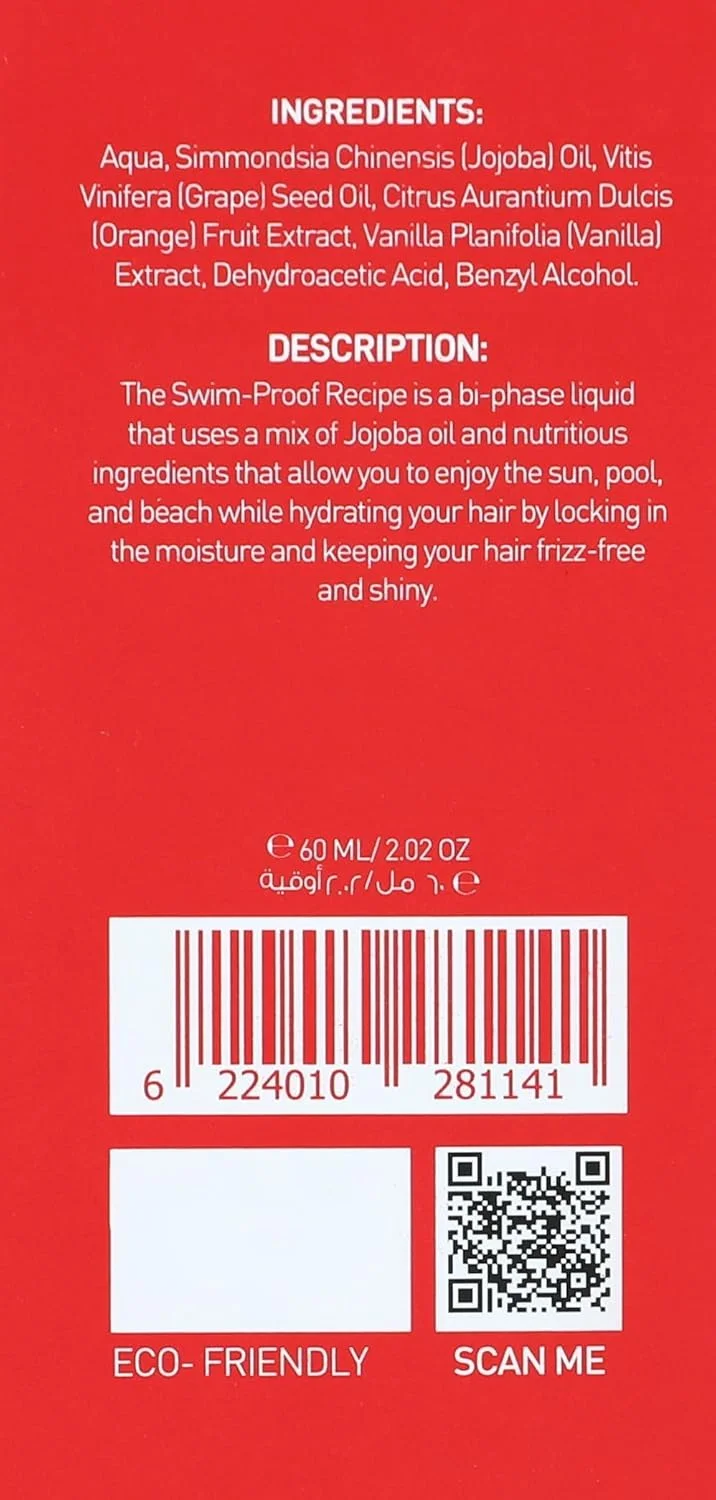 اسپری محافظ مو در برابر کلر و آب دریا Hair Addict – حجم 60 میلی لیتر | محافظت در برابر آسیب های خورشید | کاهش شکستگی مو | حاوی روغن جوجوبا و ویتامین های مغذی | فرمولاسیون دو فاز 100% طبیعی اسپری محافظ مو در برابر کلر و آب دریا Hair Addict – حجم 60 میلی لیتر | محافظت در برابر آسیب های خورشید | کاهش شکستگی مو | حاوی روغن جوجوبا و ویتامین های مغذی | فرمولاسیون دو فاز 100% طبیعی