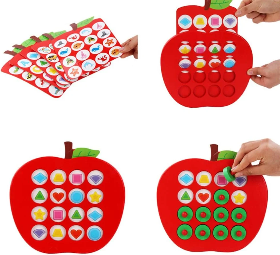 بازی حافظه چوبی کودکان TOYANDONA بازی حافظه چوبی کودکان TOYANDONA