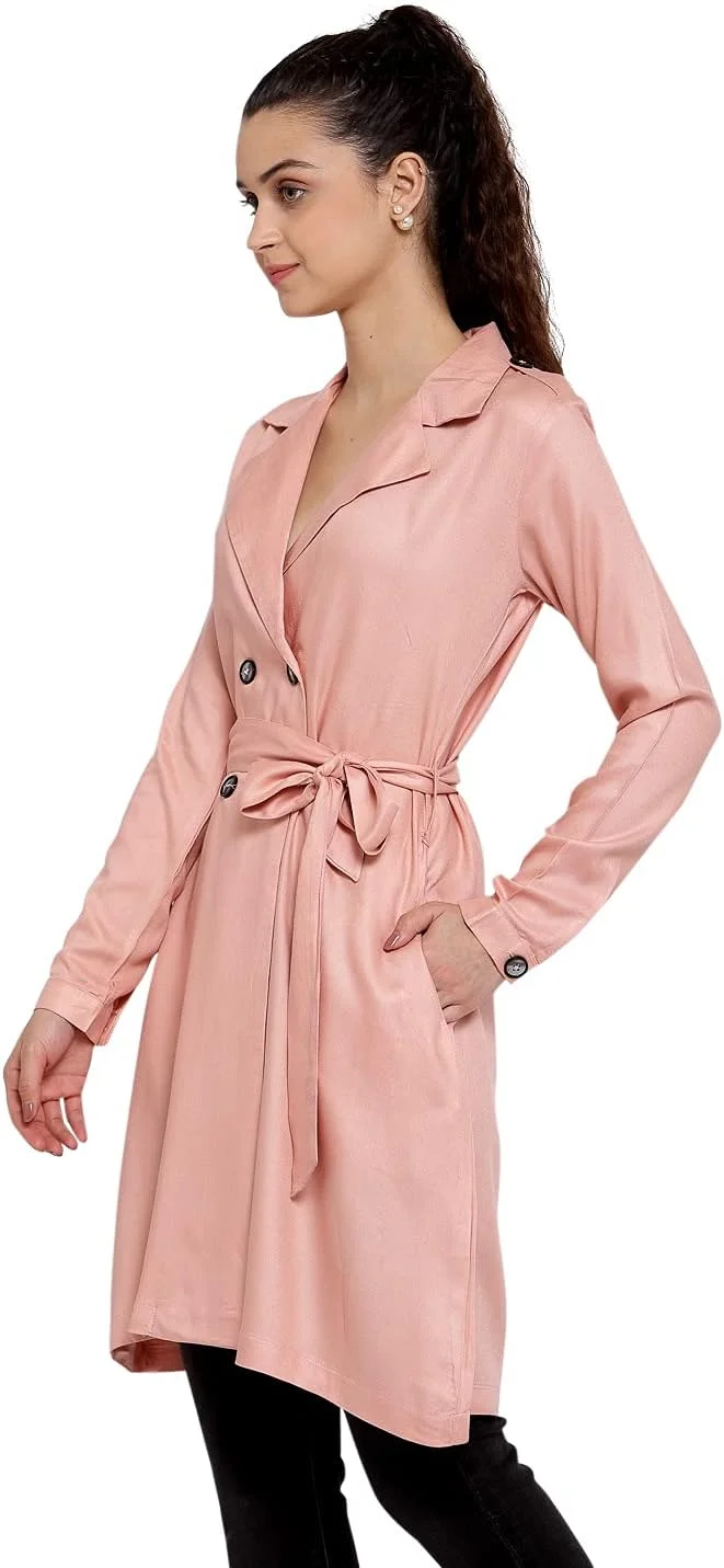 اورکت زنانه Krave زیتونی سبز طرح دار دکمه دوبل اورکت زنانه Krave زیتونی سبز طرح دار دکمه دوبل