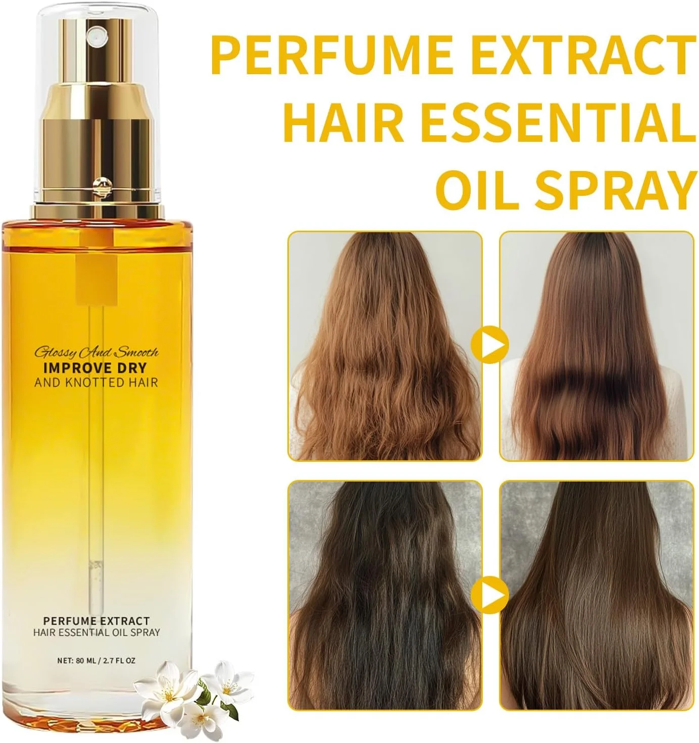 اسپری روغن ضروری مو - فرمول سبک و غیر چرب برای موهای خشک و گره خورده، استفاده روزانه برای افزایش لطافت و درخشندگی، مناسب برای مراقبت از موهای خشک و مرطوب اسپری روغن ضروری مو - فرمول سبک و غیر چرب برای موهای خشک و گره خورده، استفاده روزانه برای افزایش لطافت و درخشندگی، مناسب برای مراقبت از موهای خشک و مرطوب