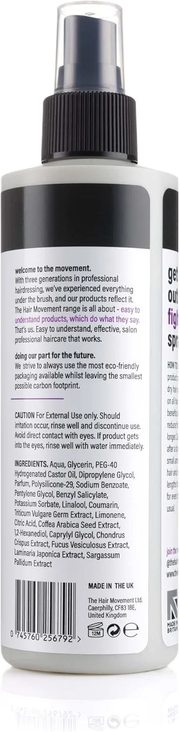 اسپری ضد وز مو برای موهای خشک و آسیب دیده - اسپری محافظت از حرارت - درخشش و نرمی فوری - اسپری حالت دهنده برای انواع بافت مو