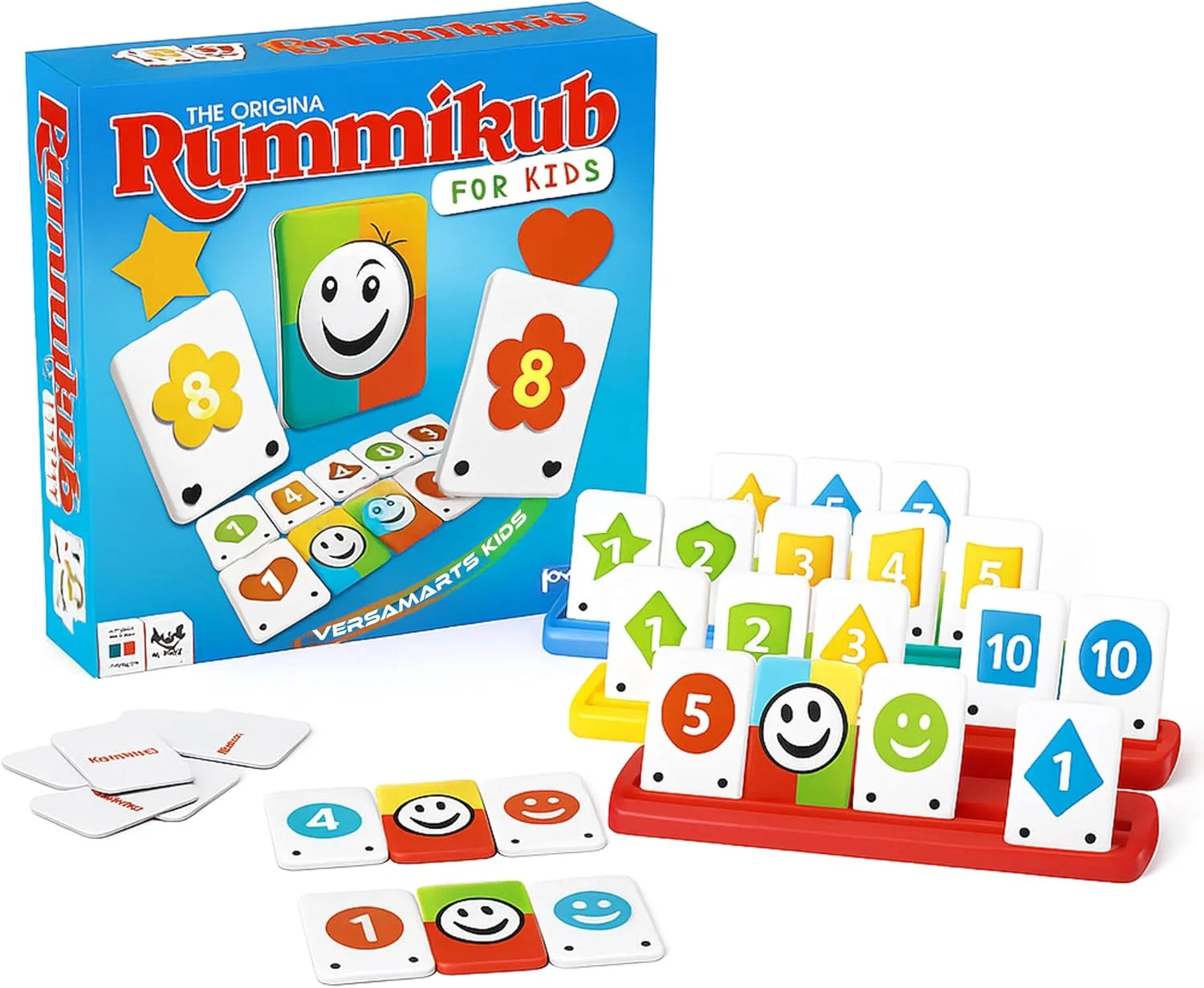 بازی مسافرتی اورجینال جونیور VersaMarts – بازی آموزشی تطبیق رنگ و اعداد برای کودکان 4 سال به بالا، نسخه مسافرتی جمع و جور برای 2 تا 4 بازیکن بازی مسافرتی اورجینال جونیور VersaMarts – بازی آموزشی تطبیق رنگ و اعداد برای کودکان 4 سال به بالا، نسخه مسافرتی جمع و جور برای 2 تا 4 بازیکن