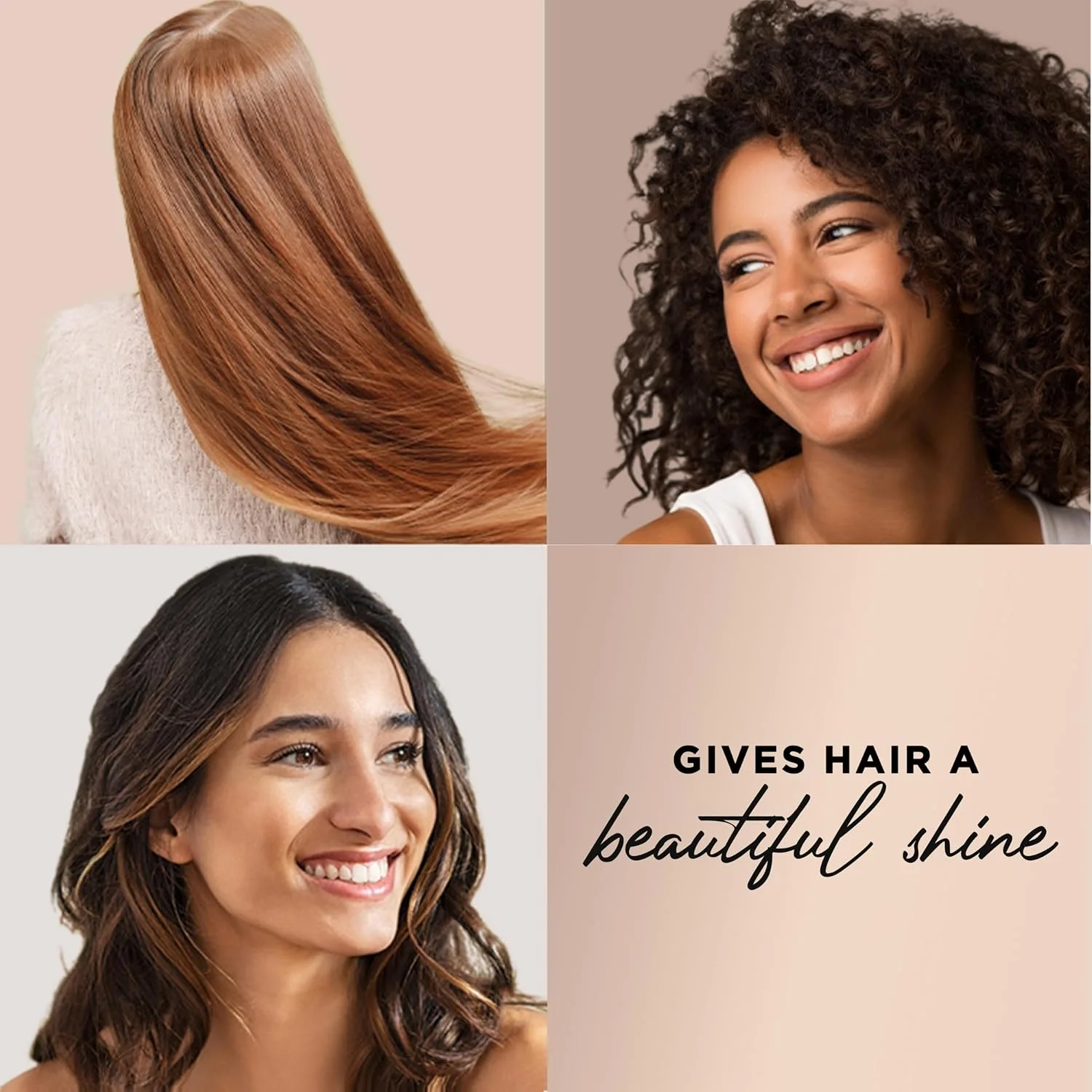 اسپری محافظ حرارت مو حاوی نارگیل و روغن آرگان، محافظت تا دمای 232 درجه سانتیگراد، بدون پارابن و رنگ، بدون سولفات، مناسب برای انواع مو، بدون الکل، افزایش درخشندگی، 190 میلی لیتر