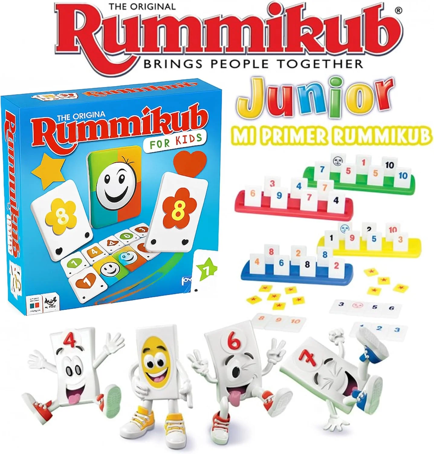 بازی مسافرتی اورجینال جونیور VersaMarts – بازی آموزشی تطبیق رنگ و اعداد برای کودکان 4 سال به بالا، نسخه مسافرتی جمع و جور برای 2 تا 4 بازیکن بازی مسافرتی اورجینال جونیور VersaMarts – بازی آموزشی تطبیق رنگ و اعداد برای کودکان 4 سال به بالا، نسخه مسافرتی جمع و جور برای 2 تا 4 بازیکن