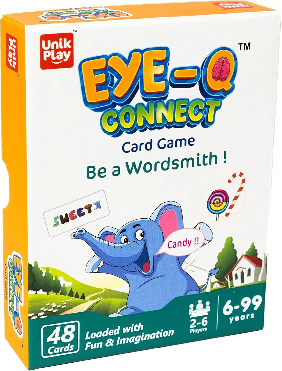 بازی آموزشی UnikPlay Eye Q Connect، بازی کارتی برای پسران و دختران 6 تا 99 سال، بازی کارتی با یادگیری آسان، بازی فکری سرگرم کننده خانوادگی، هدیه تولد بازی آموزشی UnikPlay Eye Q Connect، بازی کارتی برای پسران و دختران 6 تا 99 سال، بازی کارتی با یادگیری آسان، بازی فکری سرگرم کننده خانوادگی، هدیه تولد