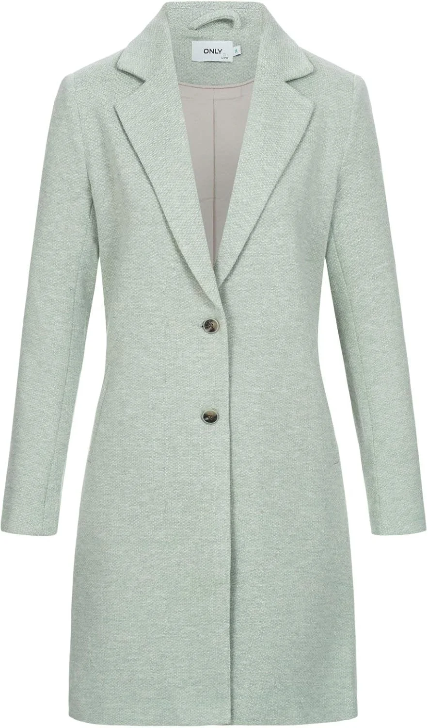 کت زنانه اونلی مدل Onlcarrie Bonded Coat Otw Noos