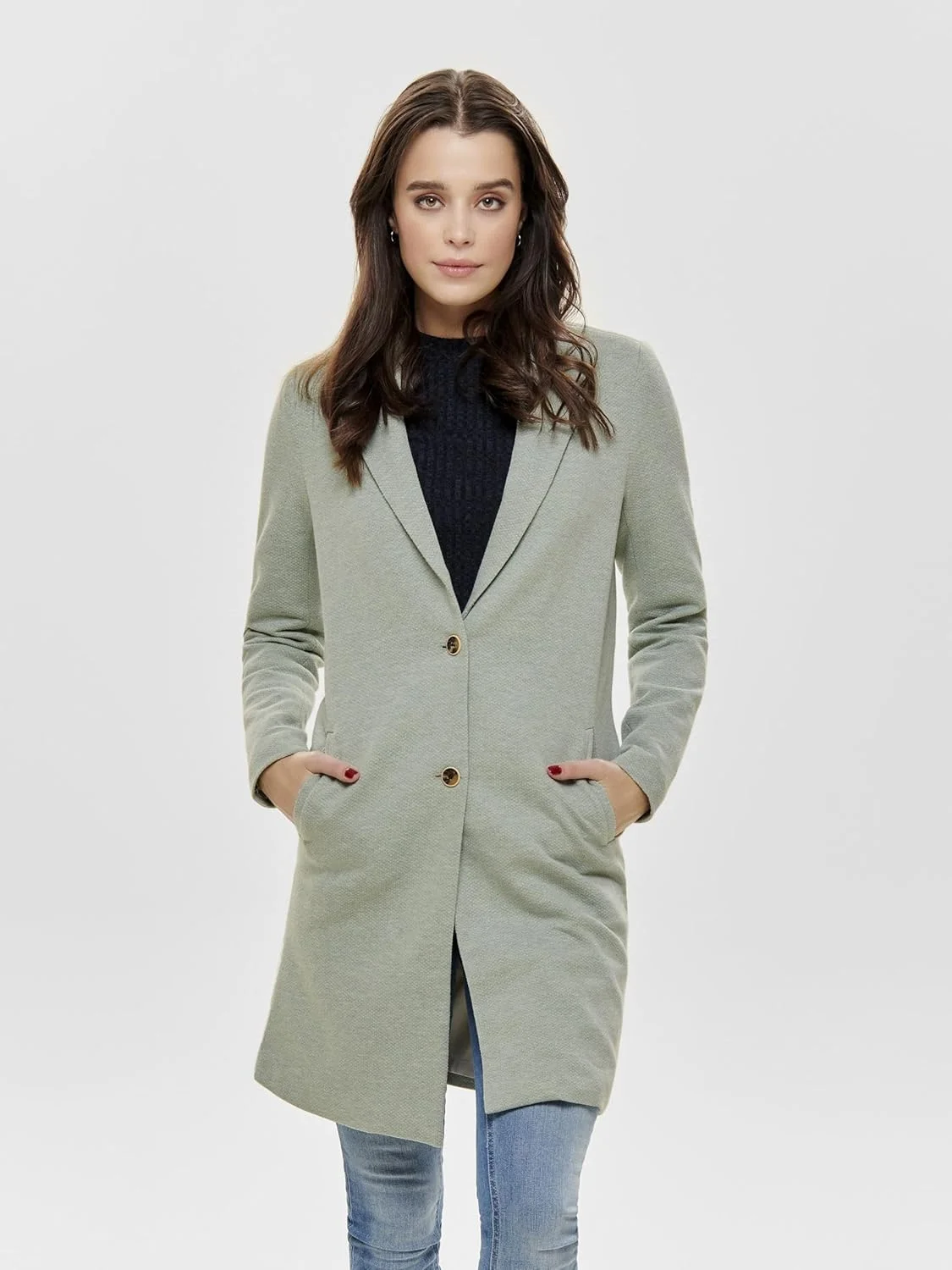 کت زنانه اونلی مدل Onlcarrie Bonded Coat Otw Noos کت زنانه اونلی مدل Onlcarrie Bonded Coat Otw Noos