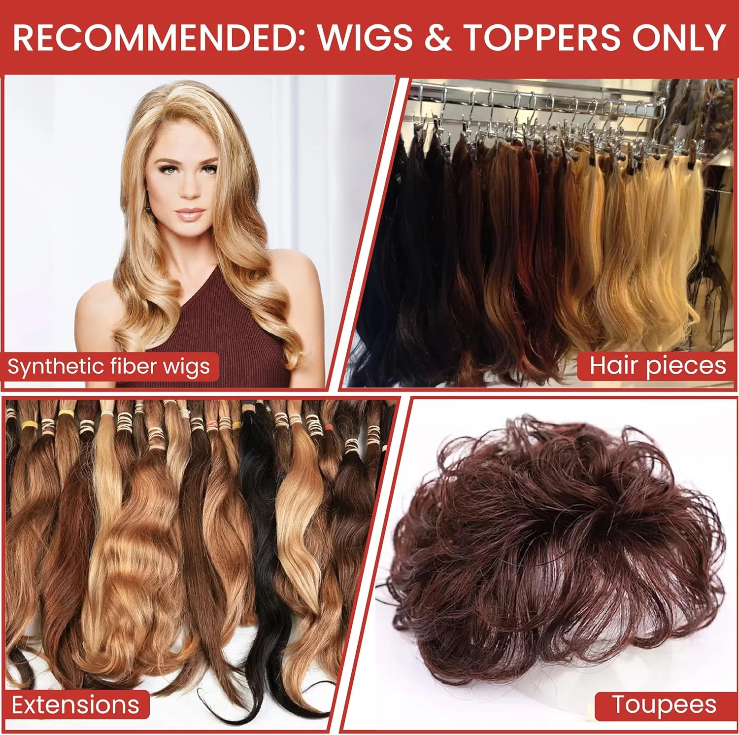 اسپری حالت دهنده قوی "کنترل" برای موهای مصنوعی و اکستنشن مو 283 گرم