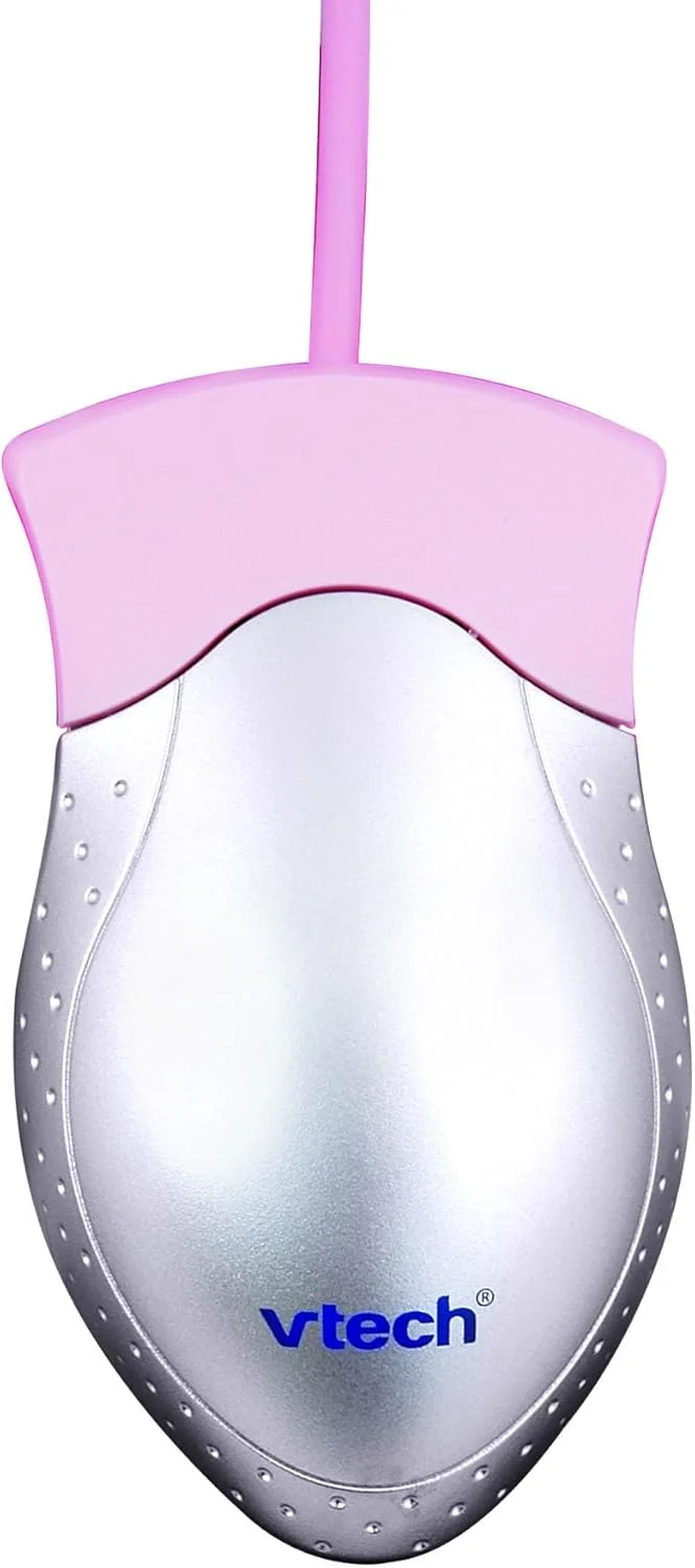 لپ تاپ آموزشی VTech مدل چلنجر، صورتی، لپ تاپ کودکان با بازی های آموزشی لغات، ریاضی و زبان فرانسه، کامپیوتر دو نفره کودکان، اسباب بازی آموزشی کامپیوتر برای کودکان، لپ تاپ سرگرم کننده، مناسب برای پسران و دختران 4 سال به بالا