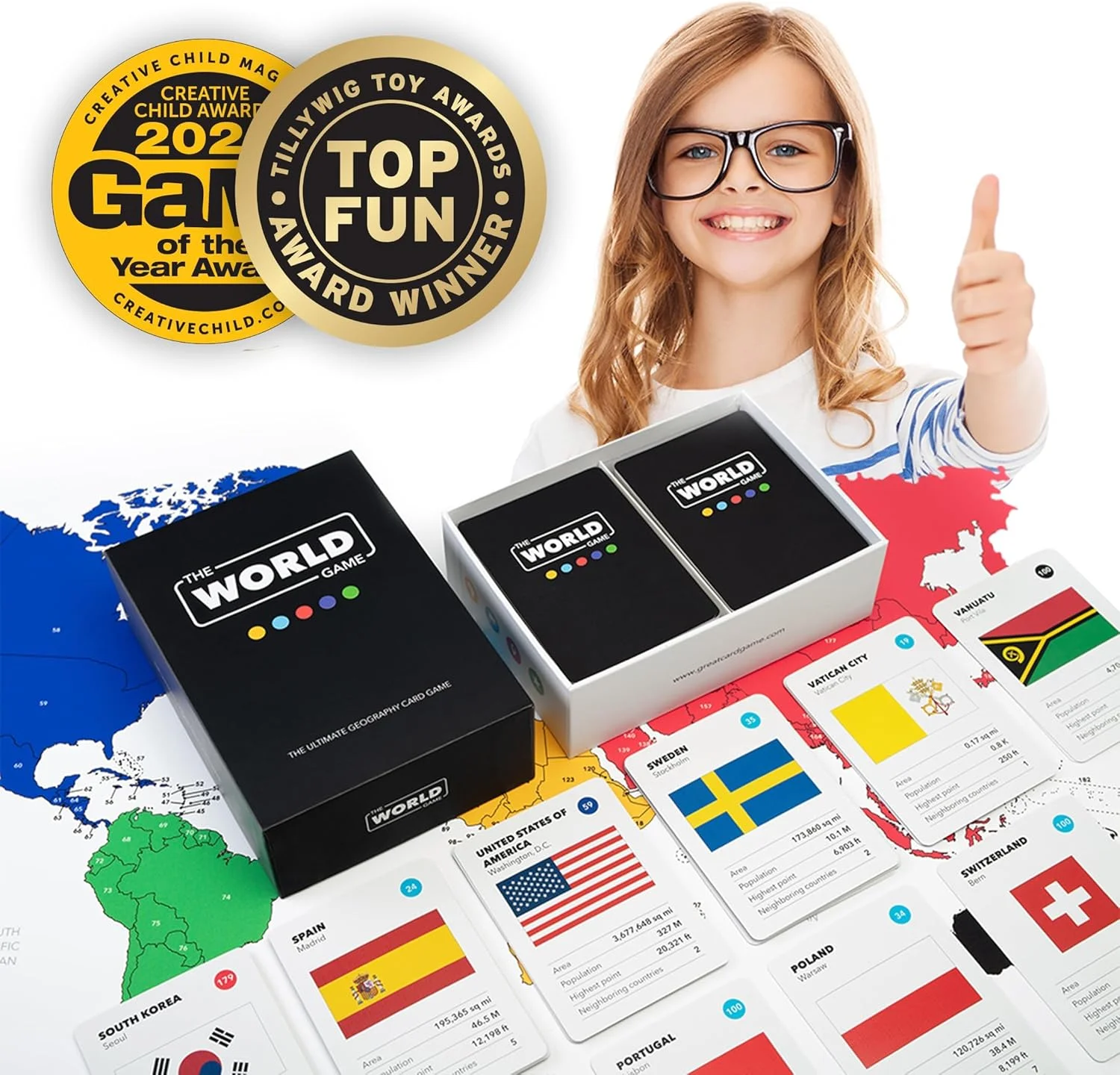 بازی کارتی جغرافیا - بازی تختهای آموزشی مسافرتی برای بزرگسالان، خانواده و کودکان بازی کارتی جغرافیا - بازی تختهای آموزشی مسافرتی برای بزرگسالان، خانواده و کودکان