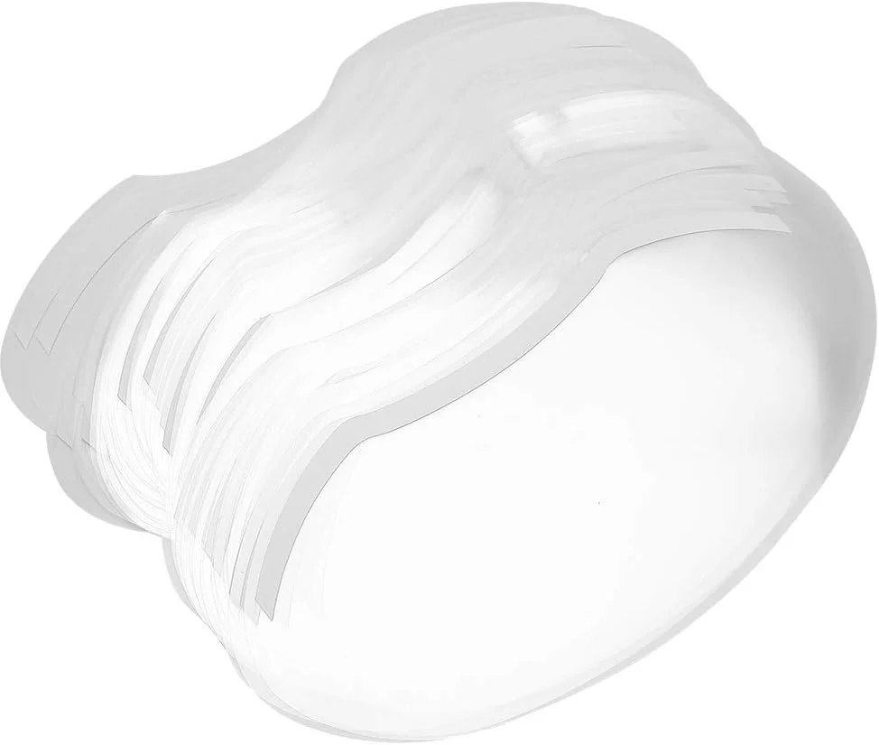 100 عدد محافظ رنگ مو و اسپری مو، ابزار محافظت شفاف سالن، ماسک صورت پلاستیکی آرایشگری، محافظ صورت شفاف اسپری مو، برای محافظت از چشم و صورت 100 عدد محافظ رنگ مو و اسپری مو، ابزار محافظت شفاف سالن، ماسک صورت پلاستیکی آرایشگری، محافظ صورت شفاف اسپری مو، برای محافظت از چشم و صورت