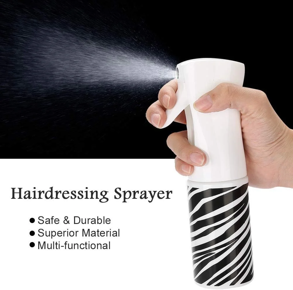 بطری اسپری مو 200 میلی لیتری با فشار، مه پاش ریز، ابزار حالت دهی مو