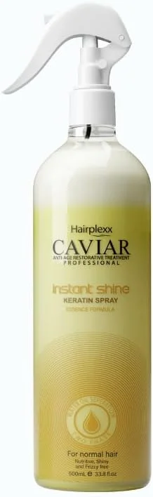 HAIRPLEXX CAVIAR درمان احیا کننده و ضد پیری مو، فرمول حرفه ای اسانس اسپری کراتین درخشان فوری برای موهای معمولی، مغذی، موهای درخشان و وز HAIRPLEXX CAVIAR درمان احیا کننده و ضد پیری مو، فرمول حرفه ای اسانس اسپری کراتین درخشان فوری برای موهای معمولی، مغذی، موهای درخشان و وز
