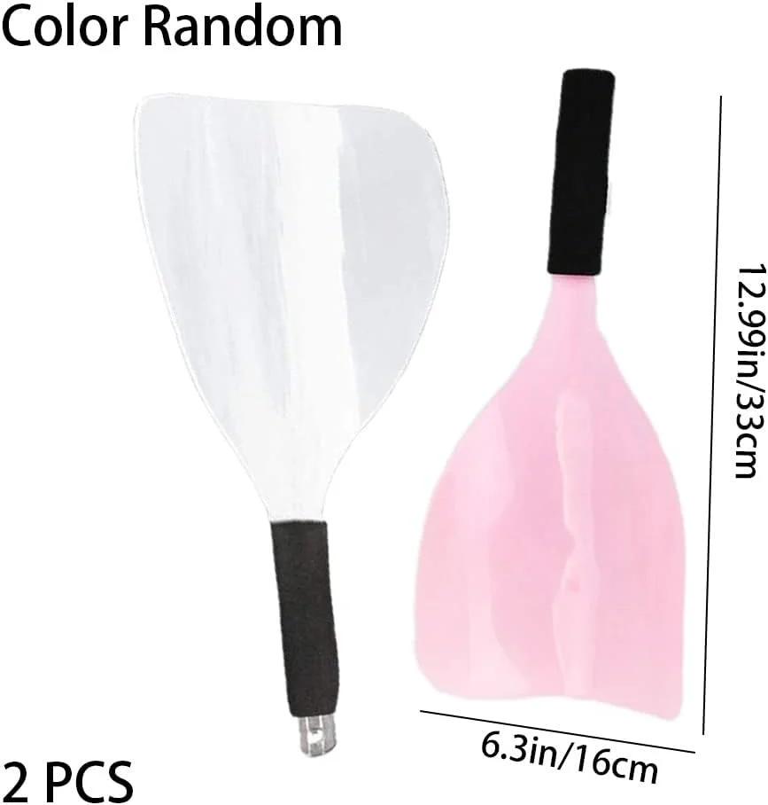 ماسک محافظ اسپری مو، 2 عدد، محافظ صورت برای جلوگیری از تماس پوست صورت با مو (رنگ تصادفی)