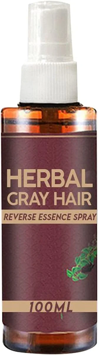 اسپری گیاهی احیا کننده موهای سفید، اسپری گیاهی برای موهای سفید، اسپری اسانس گیاهی احیا کننده موهای سفید، اسپری تیره کننده مو، نرم کننده تیره کننده مو، برای آقایان و بانوان (A)
