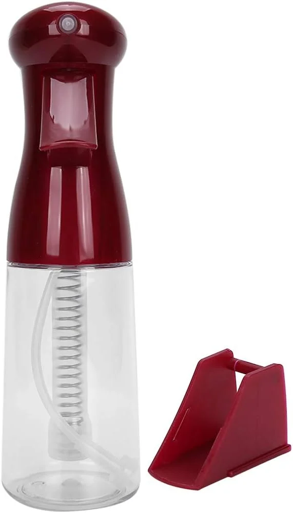 بطری اسپری مو HUHULL، بطری اسپری آرایشگری با مه پاش ریز سالنی، بطری آب پاش قابل استفاده مجدد، برای تمیز کردن گیاهان و حالت دادن به مو 200 میلی لیتر (قرمز) قرمز قرمز