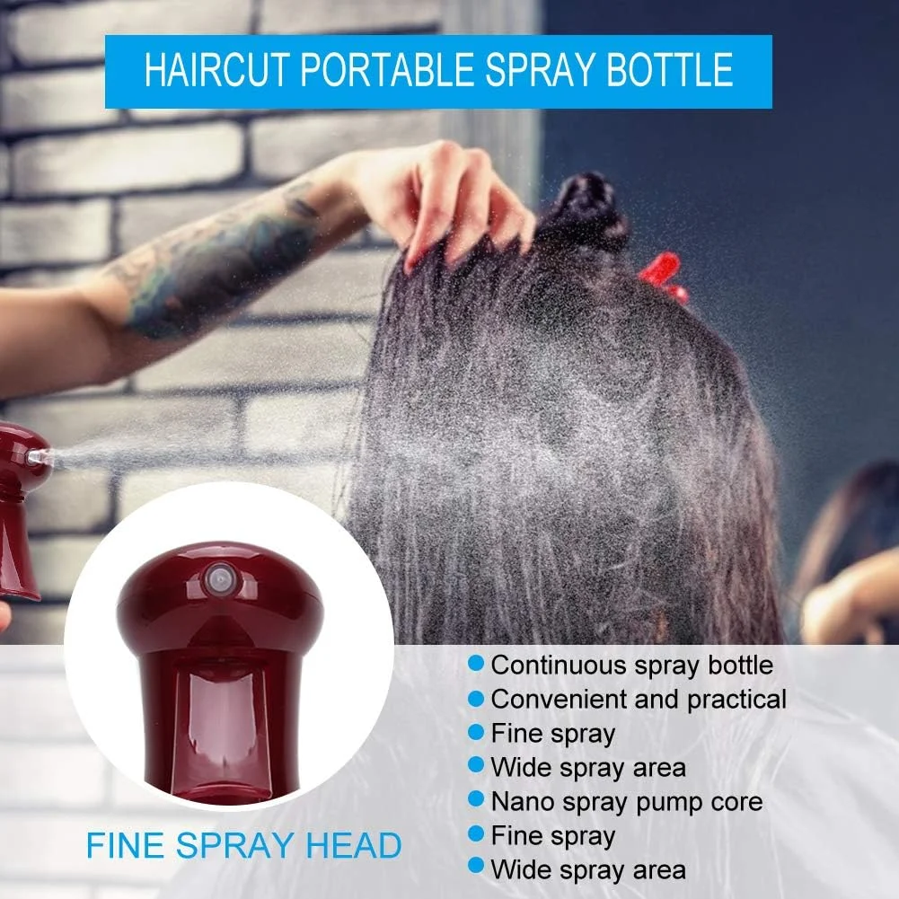 بطری اسپری مو HUHULL، بطری اسپری آرایشگری با مه پاش ریز سالنی، بطری آب پاش قابل استفاده مجدد، برای تمیز کردن گیاهان و حالت دادن به مو 200 میلی لیتر (قرمز) قرمز قرمز بطری اسپری مو HUHULL، بطری اسپری آرایشگری با مه پاش ریز سالنی، بطری آب پاش قابل استفاده مجدد، برای تمیز کردن گیاهان و حالت دادن به مو 200 میلی لیتر (قرمز) قرمز قرمز