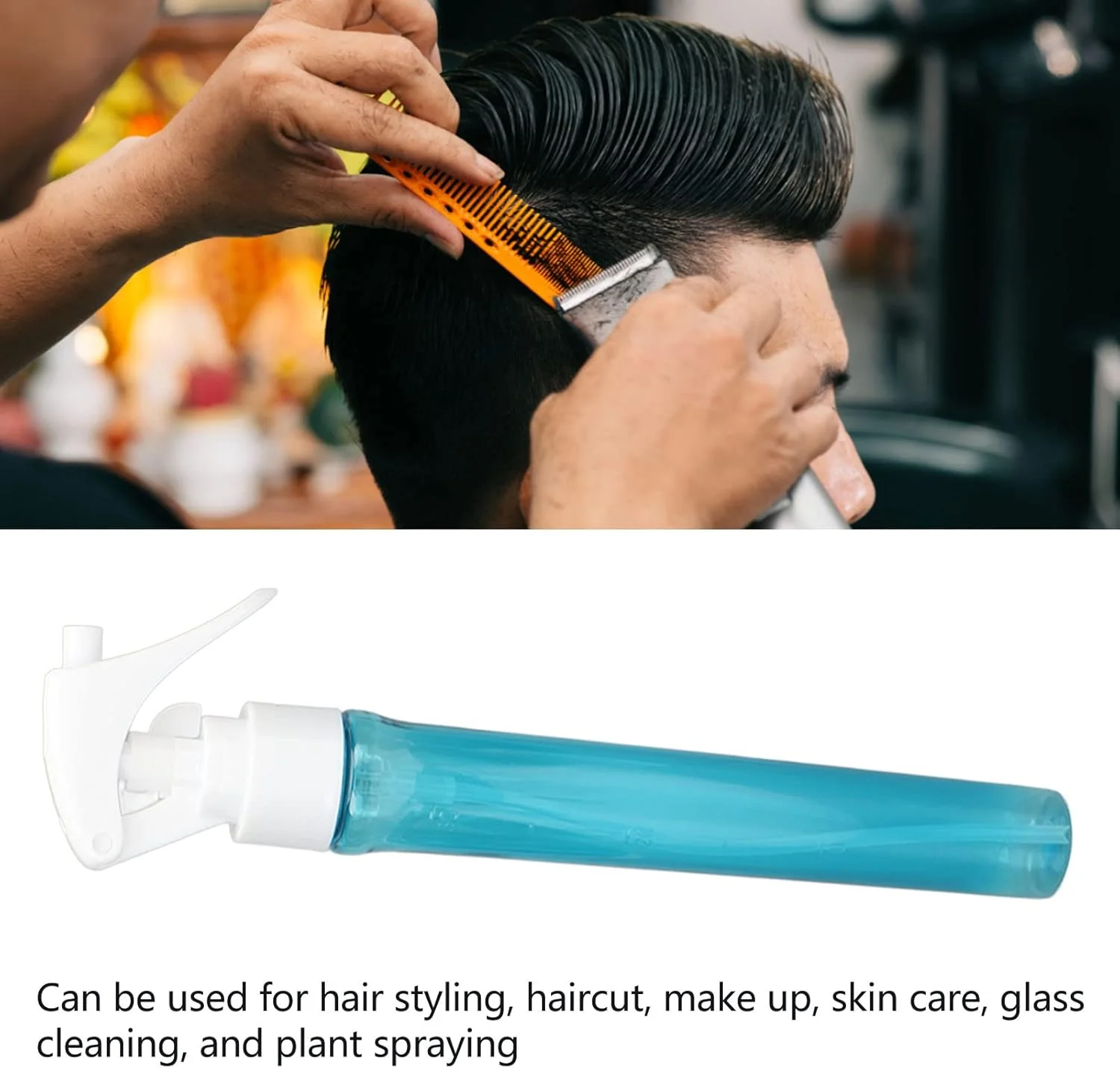 بطری اسپری مو، بطری اسپری فوق العاده باریک و ضد نشت، بطری اسپری ارگونومیک قابل استفاده مجدد برای مراقبت از ریش، حالت دادن به مو بطری اسپری مو، بطری اسپری فوق العاده باریک و ضد نشت، بطری اسپری ارگونومیک قابل استفاده مجدد برای مراقبت از ریش، حالت دادن به مو