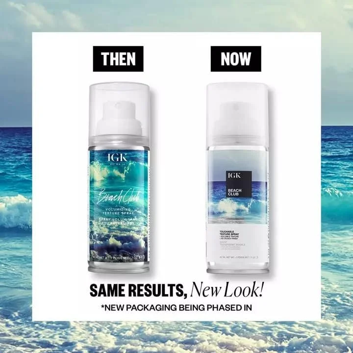 اسپری بافت دهنده مو IGK Beach Club - سایز مسافرتی 50 میلی لیتر