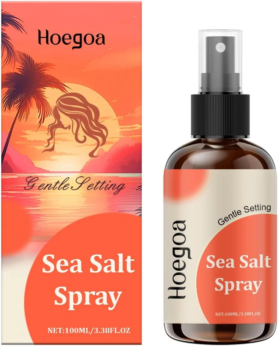 اسپری مو حاوی نمک دریا برای ایجاد فوری حالت موج‌دار ساحلی، افزایش حجم و بافت مو، غنی شده با جلبک دریایی و ویتامین B5، ایجاد ظاهری طبیعی و آشفته، اسپری سبک برای حالت‌دهی آسان