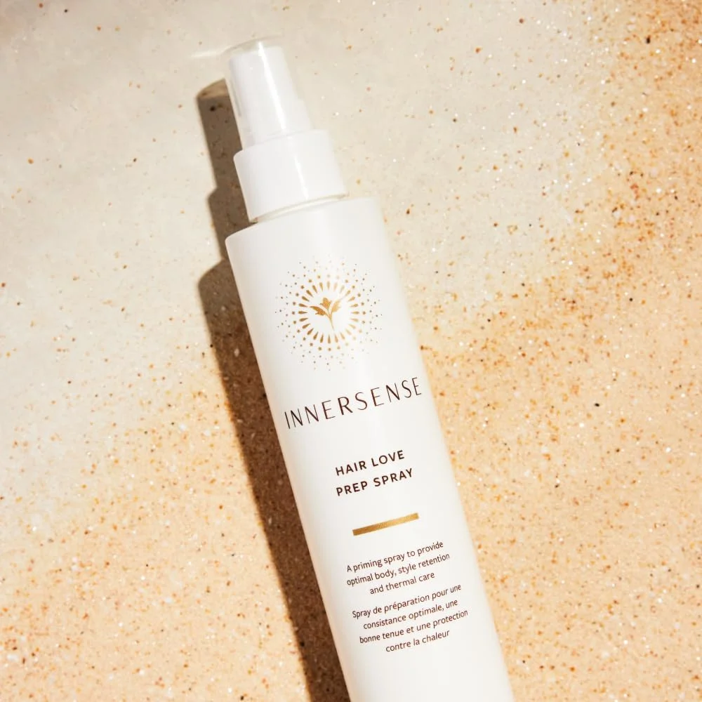 اسپری آماده‌سازی موی طبیعی INNERSENSE Organic Beauty - برای حالت دهی، حفظ استایل + مراقبت حرارتی | غیر سمی، بدون تست حیوانی، مراقبت موی پاک (سایز کامل، 6 fl oz | 198 ml)