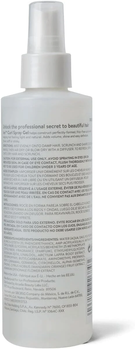 ژل اسپری حالت دهنده فر کننده مو