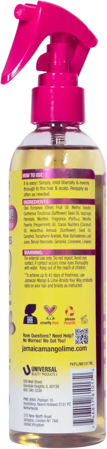 اسپری طراوت بخش بافت مو انبه و لیموی جامائیکایی 236 میلی لیتر