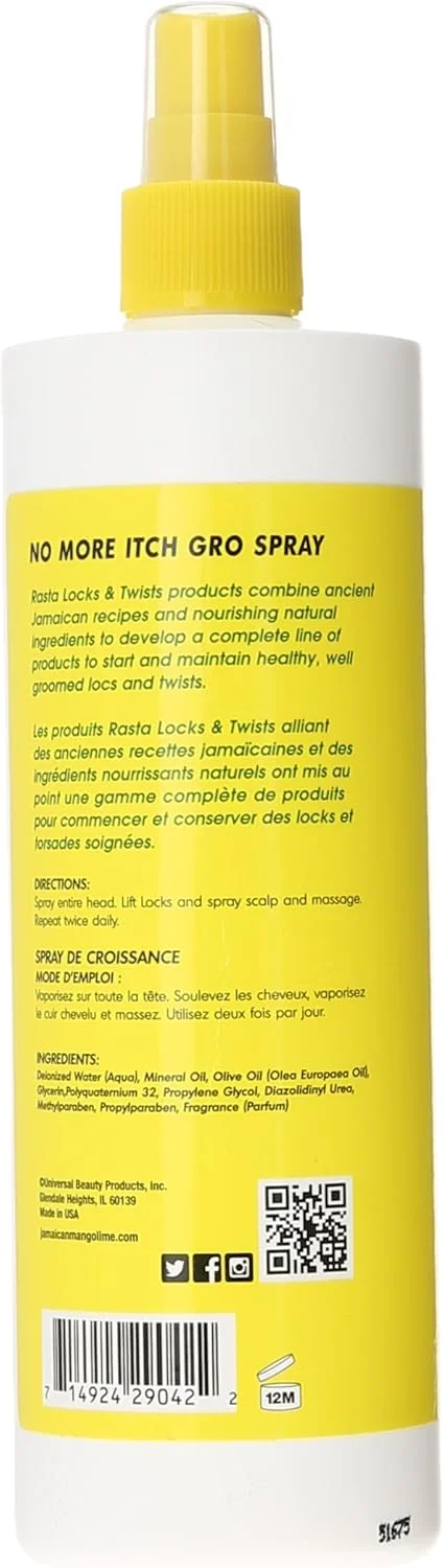 اسپری رشد مو انبه و لیموی جامائیکایی، 473 میلی لیتر