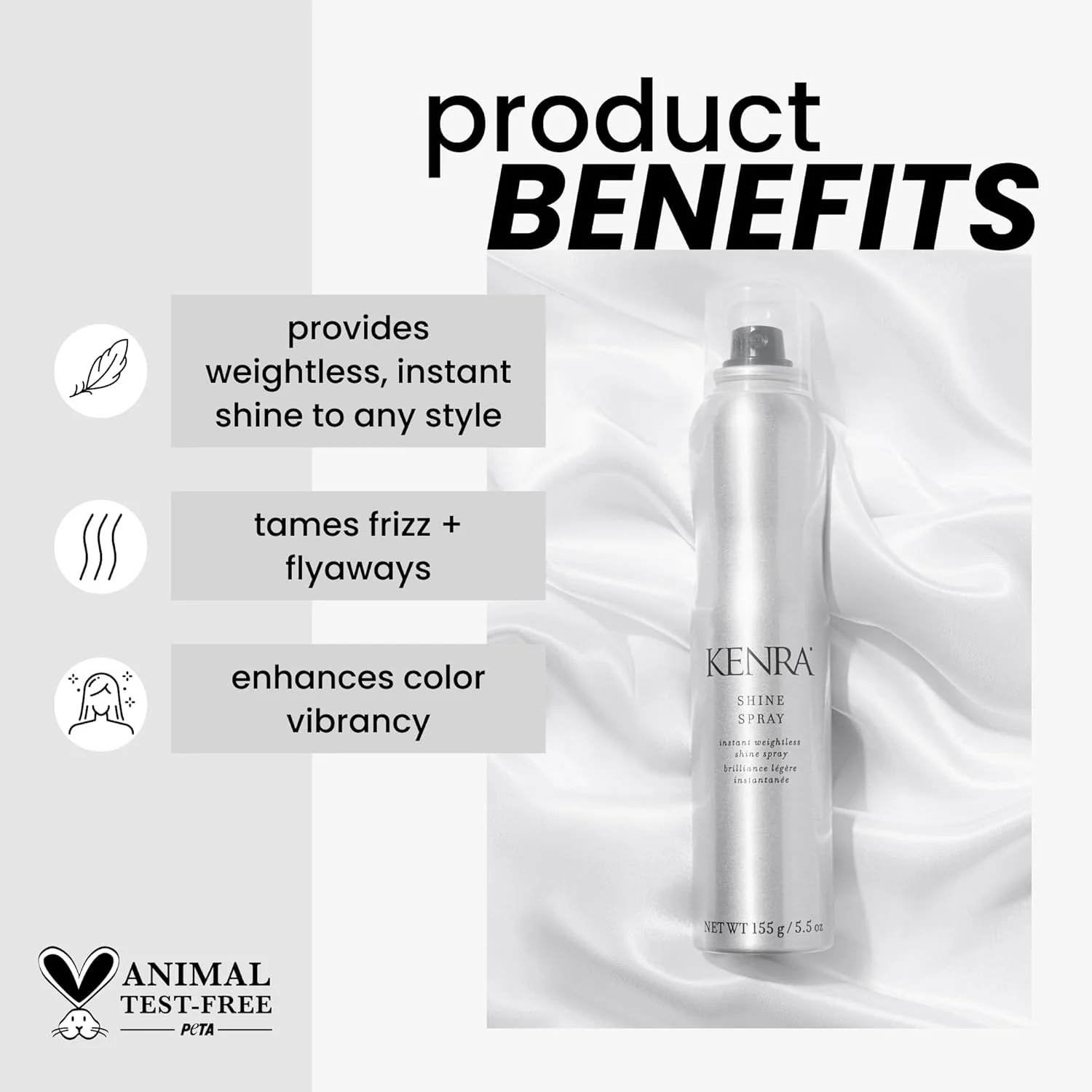 اسپری براق کننده مو کنرا پروفشنال | اسپری موی براق کننده فوری و سبک | وز و موخوره را کنترل می کند | درخشندگی رنگ مو را افزایش می دهد | سبک وزن، بدون ایجاد حس سنگینی | مناسب برای انواع مو | 163 میلی لیتر