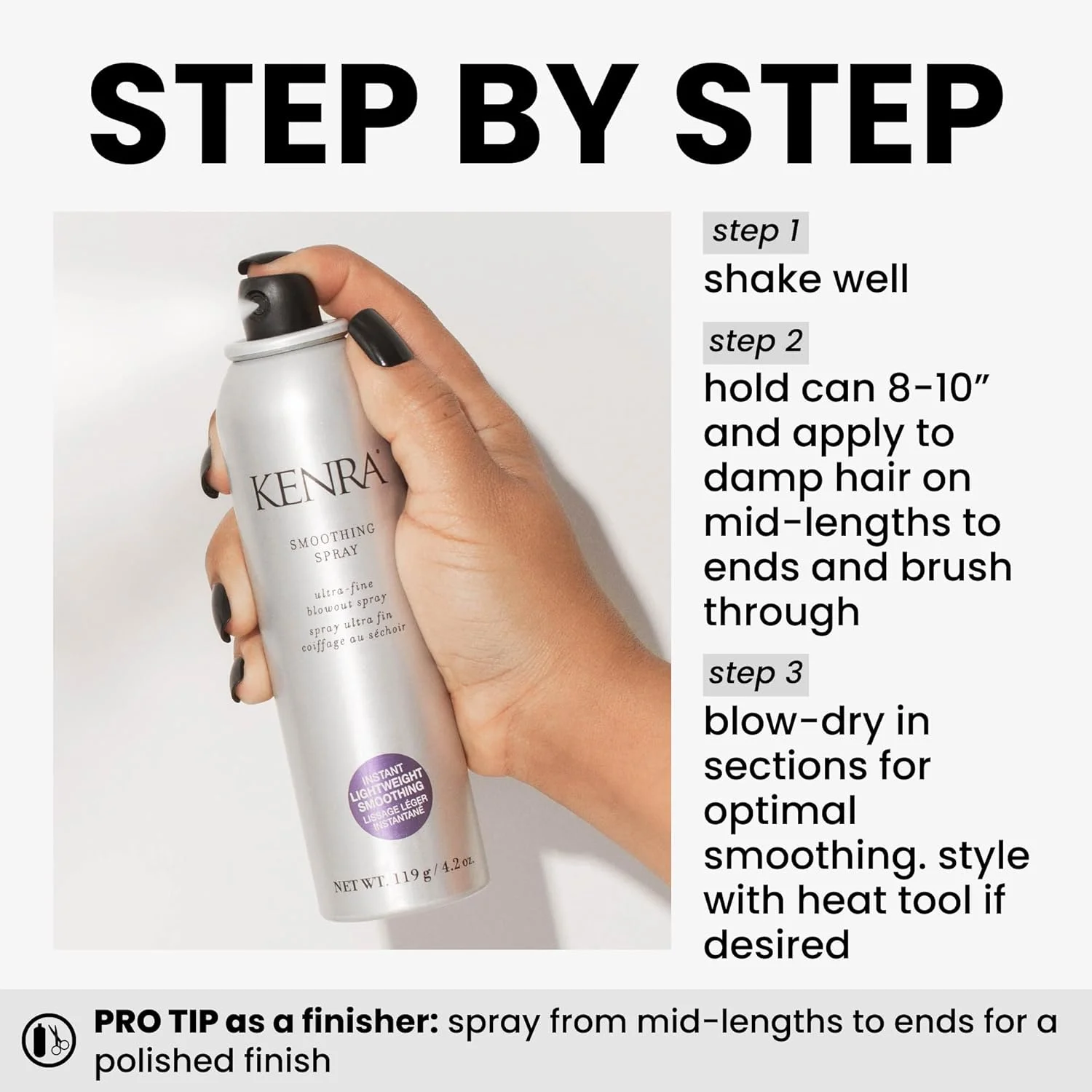 اسپری صاف کننده کنرا، ۱۲۵ میلی لیتر