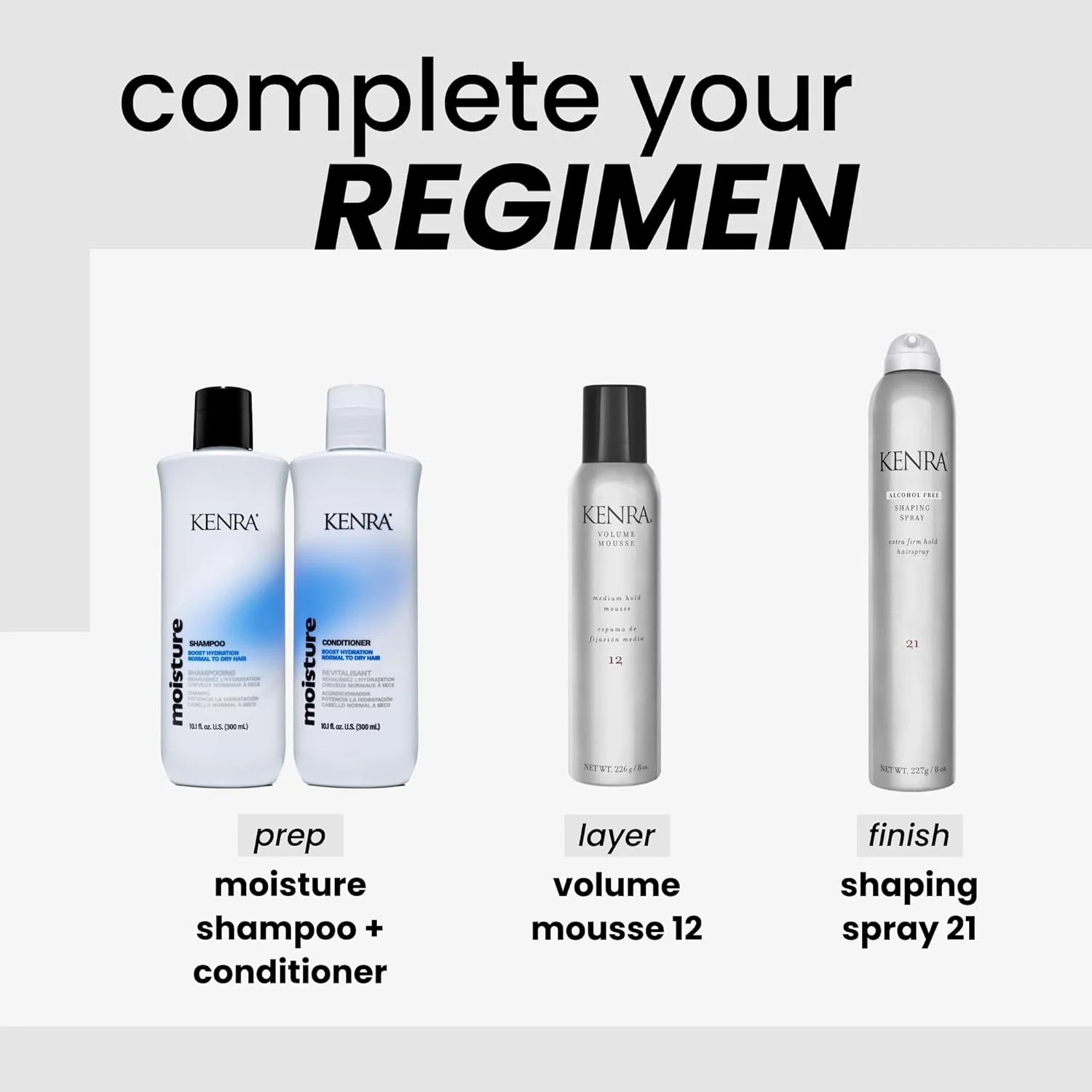 اسپری حالت دهنده مو کنرا شماره 21، 236 میلی لیتر (بسته 2 عددی)