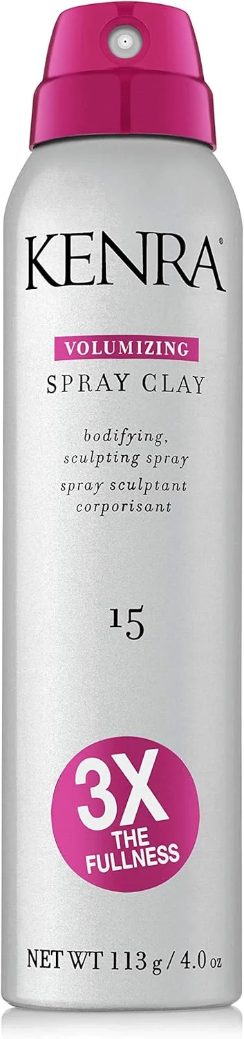 اسپری حجم دهنده خاک رس کنرا 15 | حجم دهنده و پرپشت کننده | 3 برابر حجم بیشتر | نگهدارنده متوسط | ایجاد بافت و حجم با ماندگاری طولانی | مناسب برای انواع مو | 113 گرم