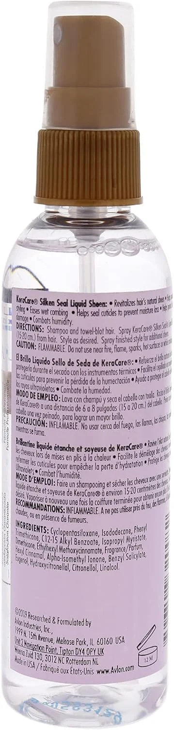 اسپری براق کننده مو کرکر سیلکن سیل توسط آولون مناسب برای بانوان و آقایان - اسپری 118 میلی لیتری