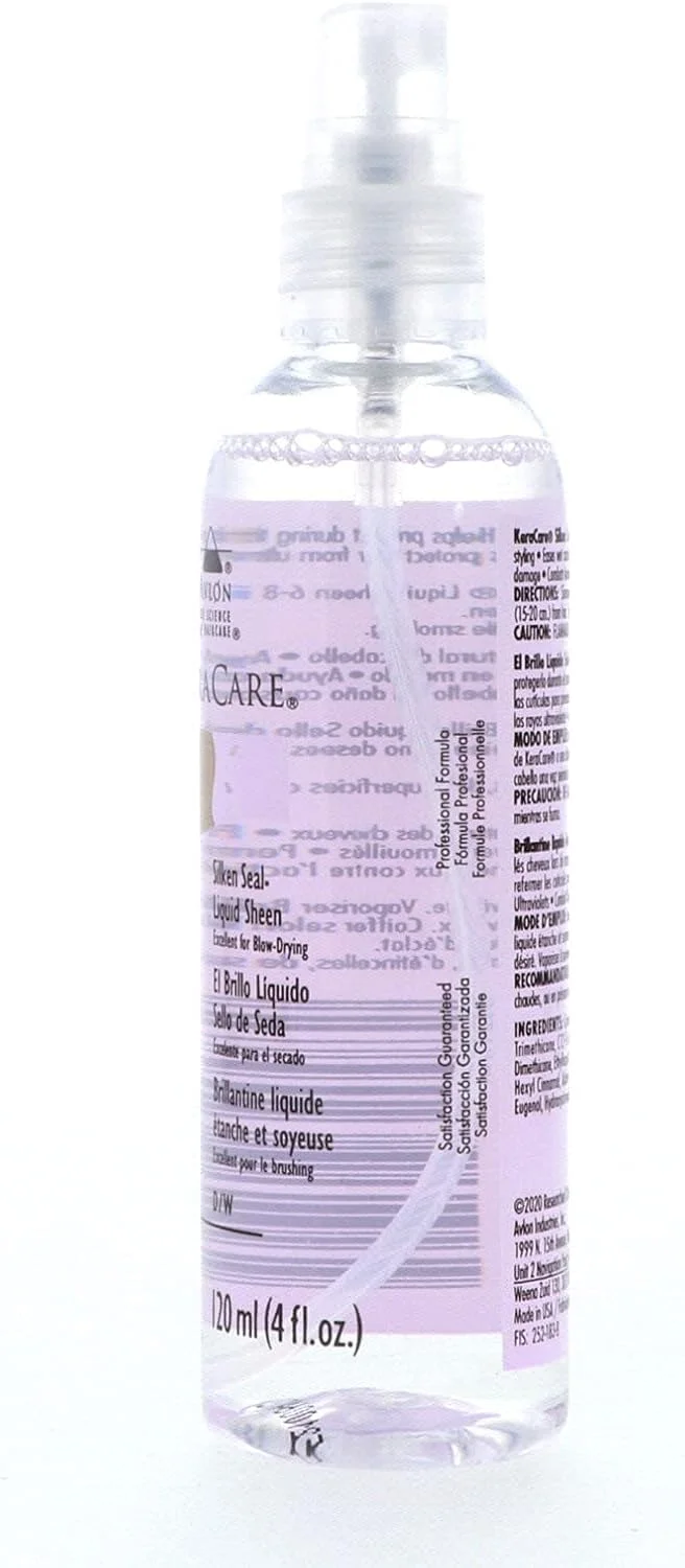 اسپری براق کننده مو کرکر سیلکن سیل توسط آولون مناسب برای بانوان و آقایان - اسپری 118 میلی لیتری