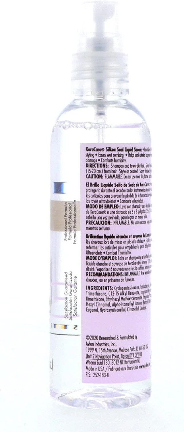 اسپری براق کننده مو کرکر سیلکن سیل توسط آولون مناسب برای بانوان و آقایان - اسپری 118 میلی لیتری