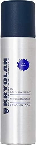 اسپری رنگ موی موقت کریولان UV-DAYGLOW - آبی UV