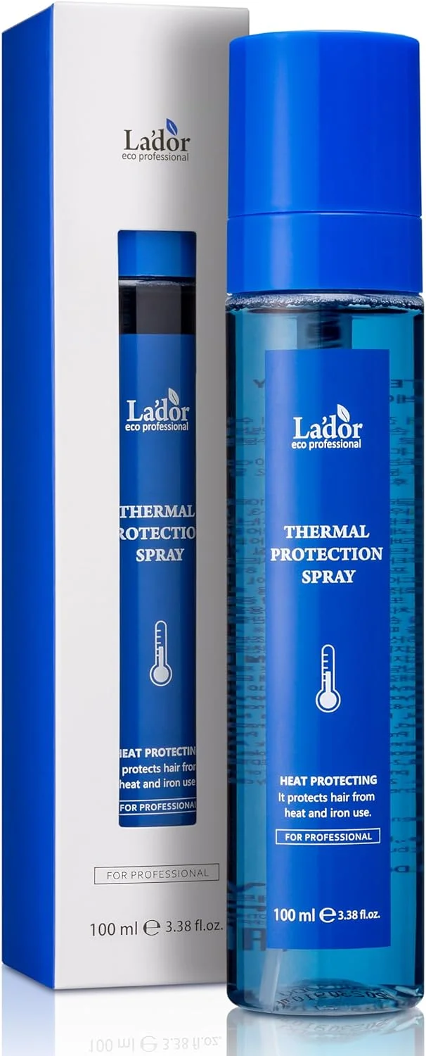 اسپری محافظت از مو در برابر حرارت لادر | اسپری محافظت از مو در برابر حرارت | اسپری محافظت از مو در برابر حرارت | محصولات کره ای | محصولات مراقبت از مو کره ای - 100 میلی لیتر