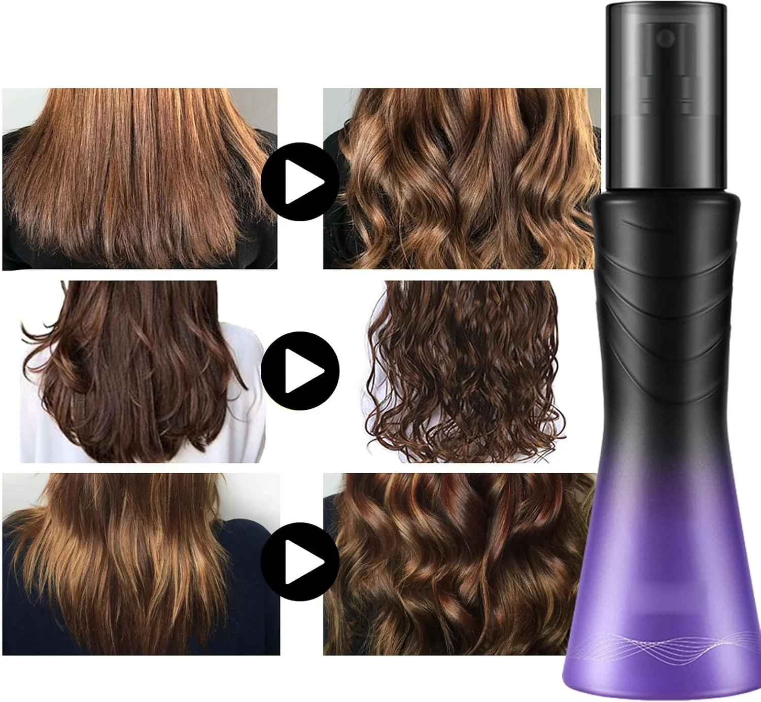 اسپری طراوت بخش و حجم دهنده مو، بدون ایجاد چسبندگی (1 عدد)